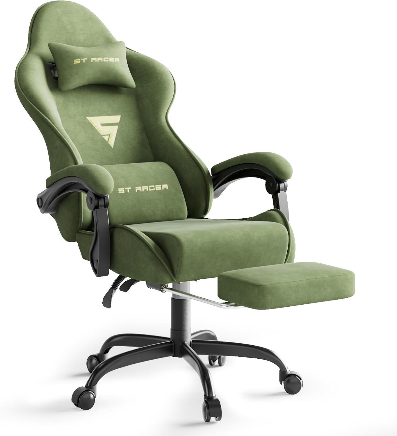 Ergonomic Footrest Adjustable - Krzesło do gier, model wyścigowy, przeznaczone