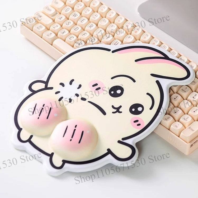 Ergonomic Mouse Wrist Rest Pad - Urocza podkładka pod mysz Chiikawa Usagi,