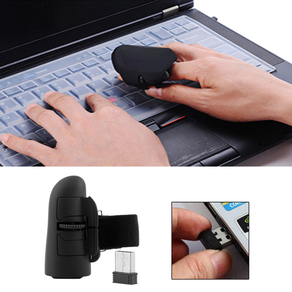 Vertical Mouse Rechargeable Bluetooth - Uniwersalna bezprzewodowa mysz USB 2,4 GHz