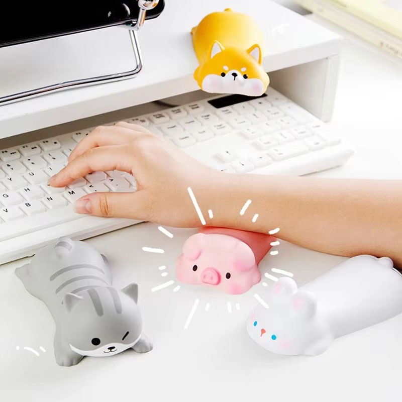 Ergonomic Mouse Wrist Rest Pad - Urocze podpórki pod nadgarstki w kształcie