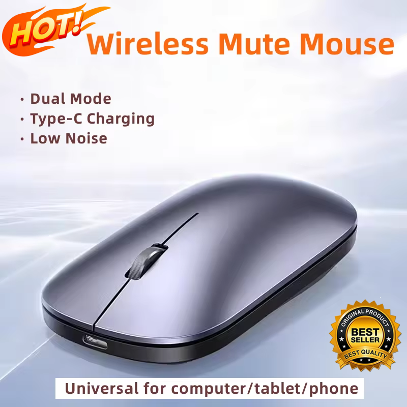 Trackball Mouse Wireless Finger - Nowa Bezprzewodowa Mysz z Ładowaniem Type-C,