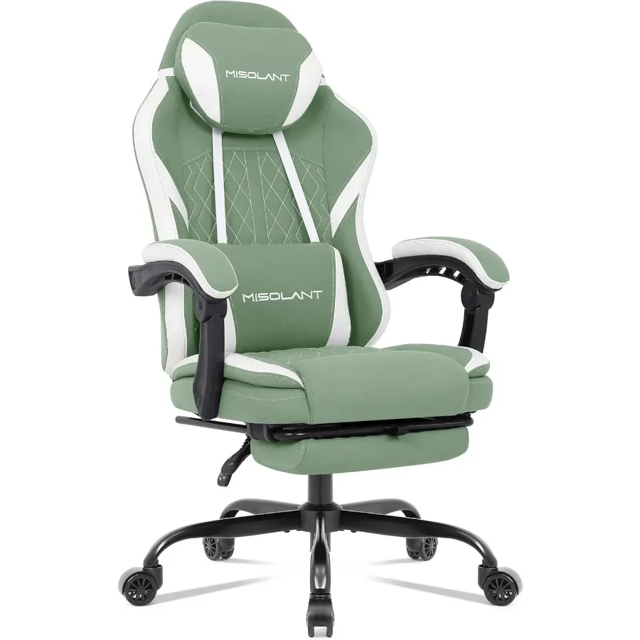 Ergonomic Footrest Adjustable - Krzesło do gier dla dorosłych, ergonomiczne