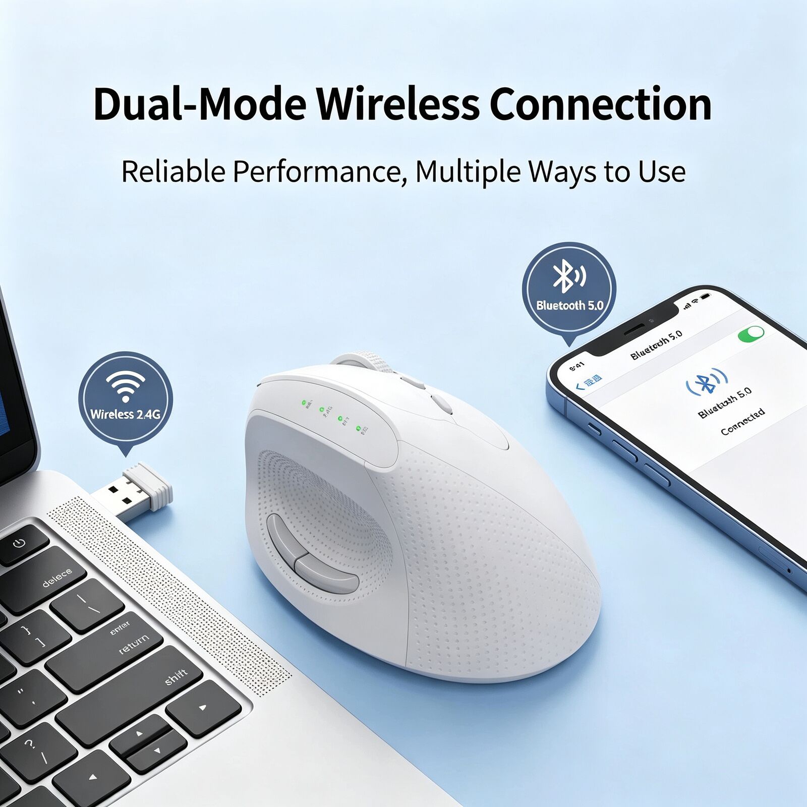 Ergonomiczna, pionowa, bezprze – Vertical Mouse Dpi 4000 recenzja i cena