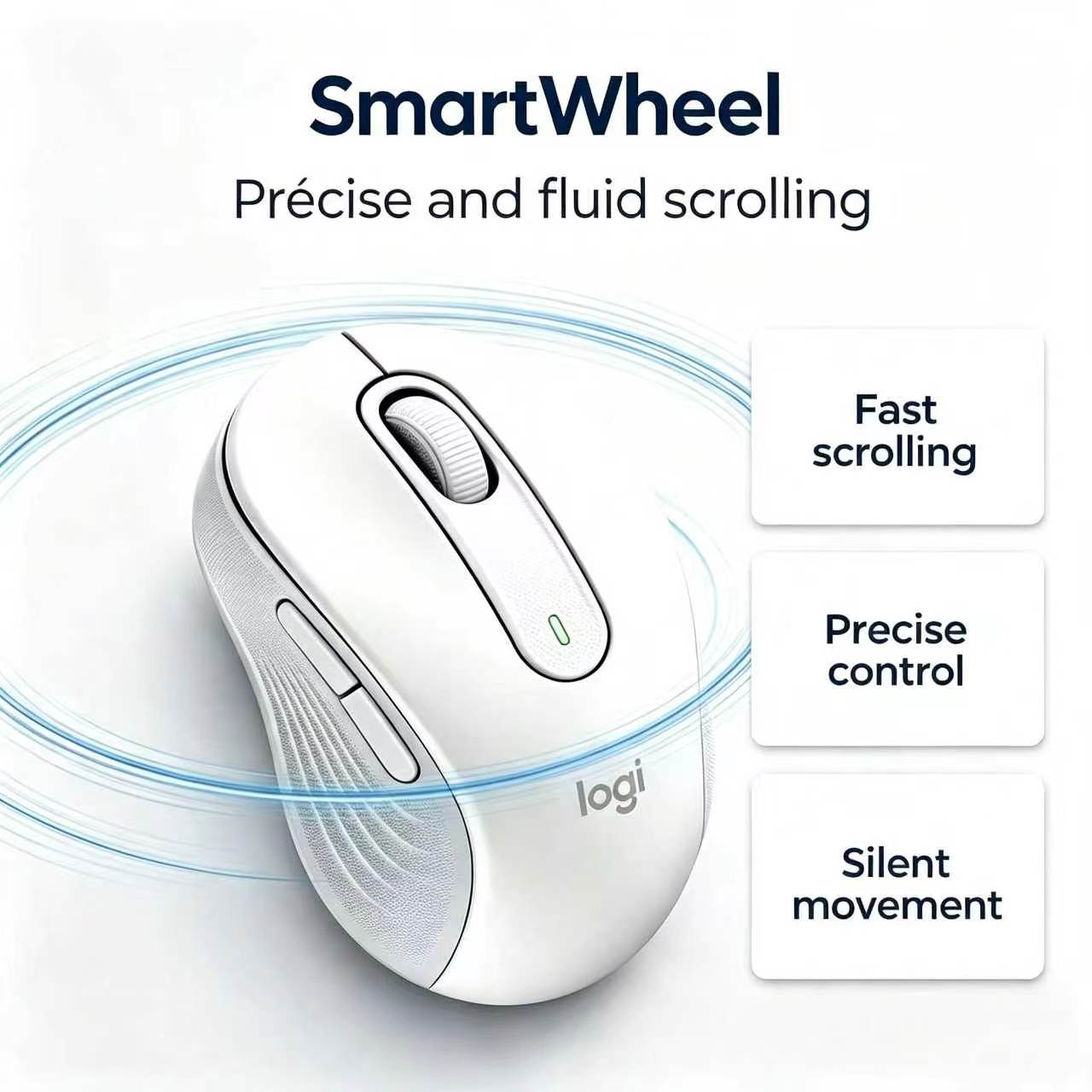 Logitech M650 – bezprzewodowa  – Ergonomic Mouse 2.4G Silent Click recenzja i cena