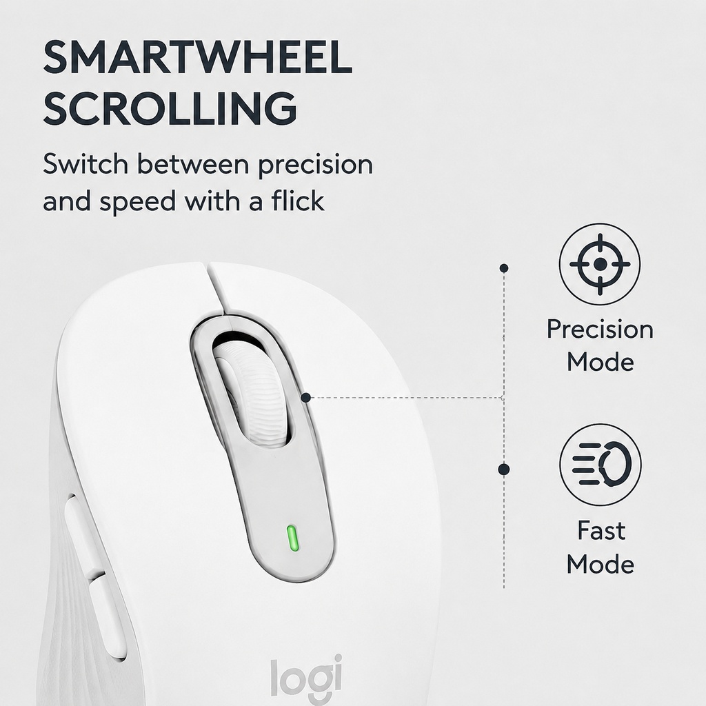 Logitech M650 – bezprzewodowa  – Ergonomic Mouse 2.4G Silent Click recenzja i cena