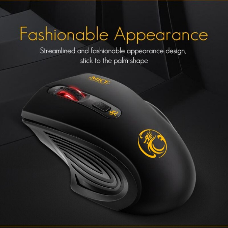 IMICE G-1800 2.4Ghz Cicha mysz – Trackball Mouse Wireless Finger recenzja i cena