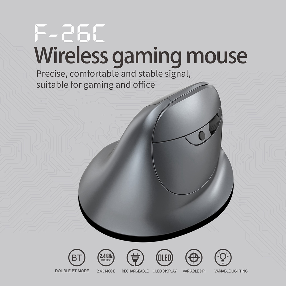 Pionowa bezprzewodowa mysz Blu – Vertical Mouse Rechargeable Bluetooth recenzja i cena