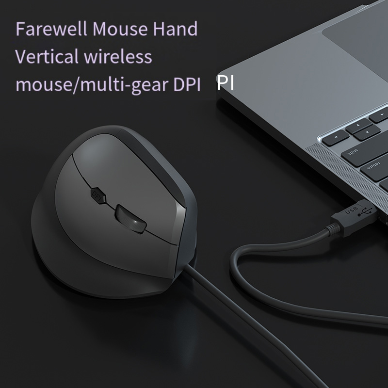 Przewodowa mysz pionowa RGB z  – Vertical Mouse Left Handed recenzja i cena
