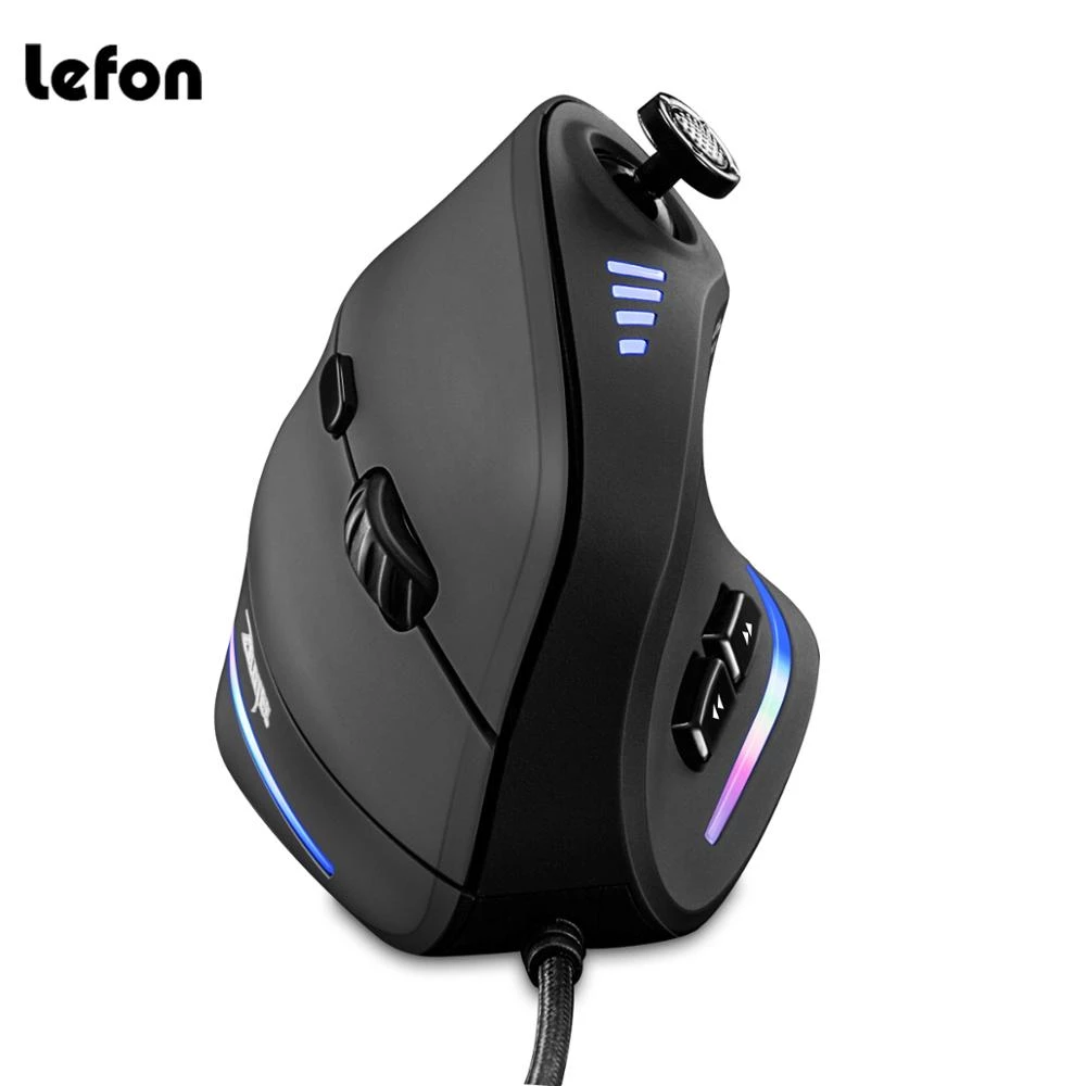Mysz przewodowa ZELOTES C18, p – Vertical Mouse Left Handed recenzja i cena