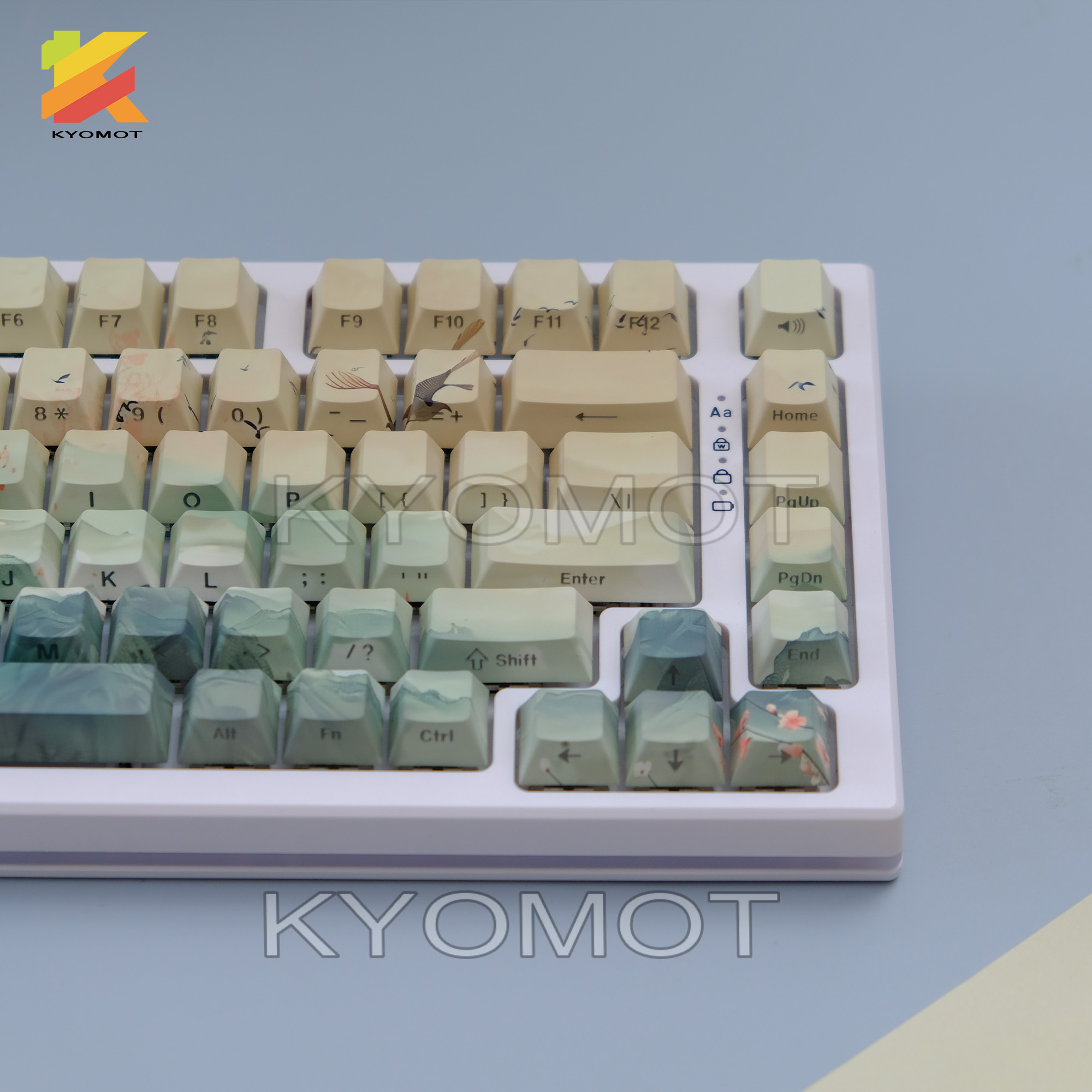 135 klawiszy / zestaw motyw ma – Ergonomic Keyboard Split Mechanical recenzja i cena