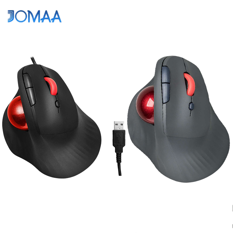 Mysz trackball JOMAA przewodow – Ergonomic Mouse Trackball Thumb recenzja i cena