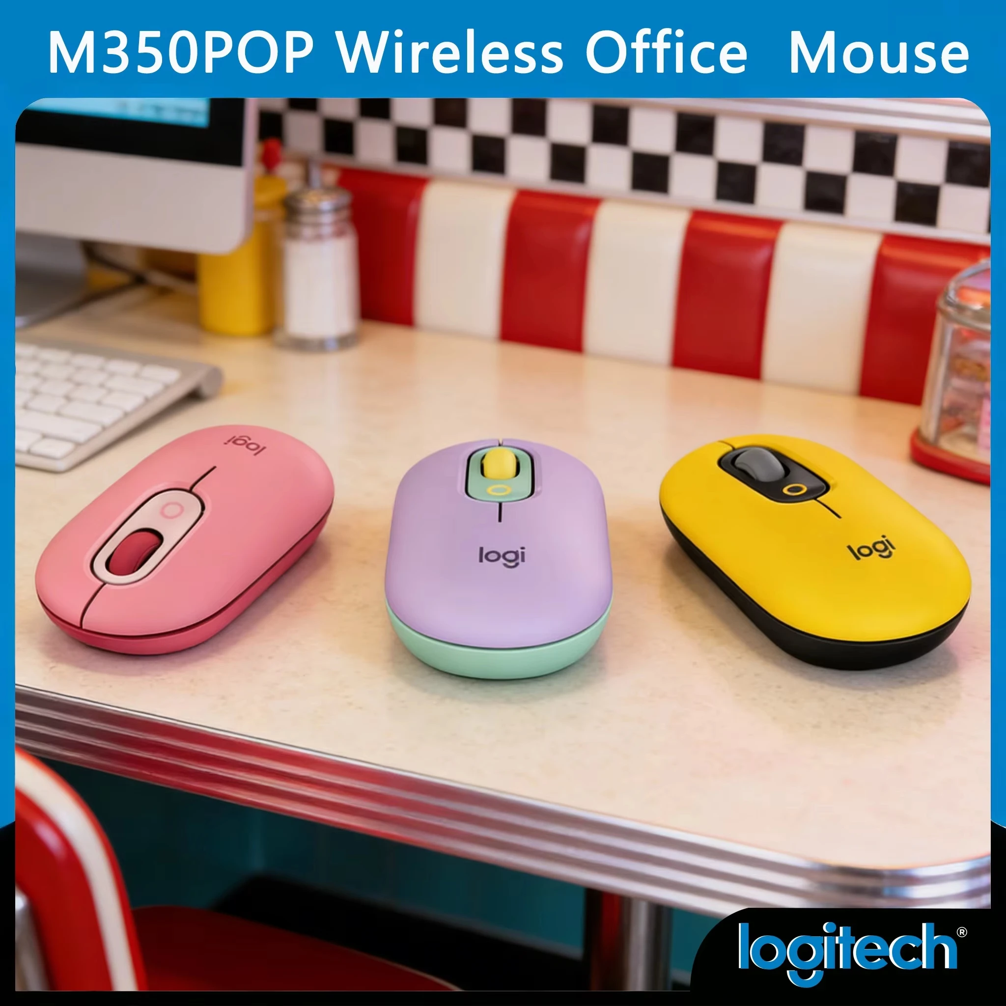 Mysz Logitech POP M350 Bezprze – Trackball Mouse Wireless Finger recenzja i cena