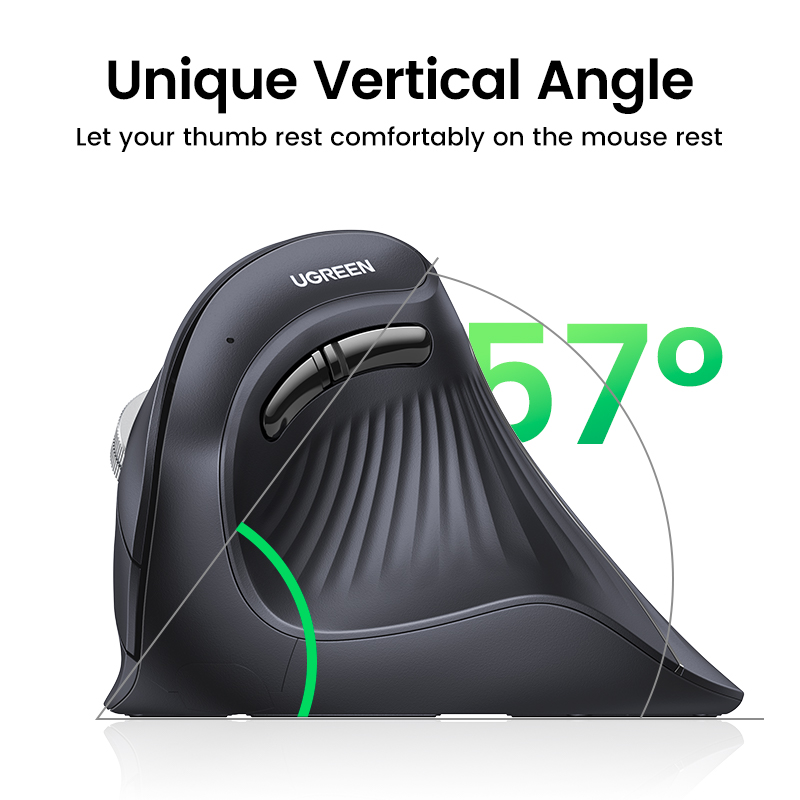 UGREEN – pionowa mysz bezprzew – Vertical Mouse Dpi 4000 recenzja i cena