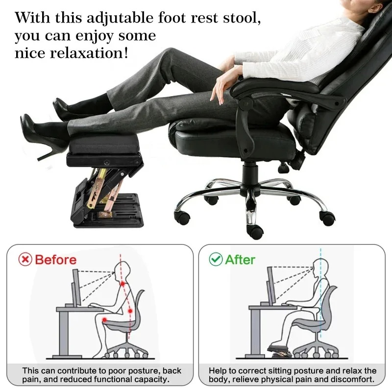 Ergonomiczna, regulowana podpó – Ergonomic Footrest Adjustable recenzja i cena
