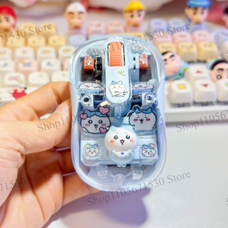 Kawaii Chiikawa Przezroczysta  – Trackball Mouse Wireless Finger recenzja i cena