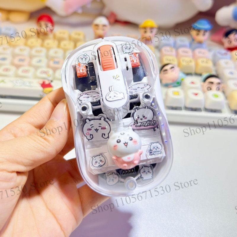 Kawaii Chiikawa Przezroczysta  – Trackball Mouse Wireless Finger recenzja i cena