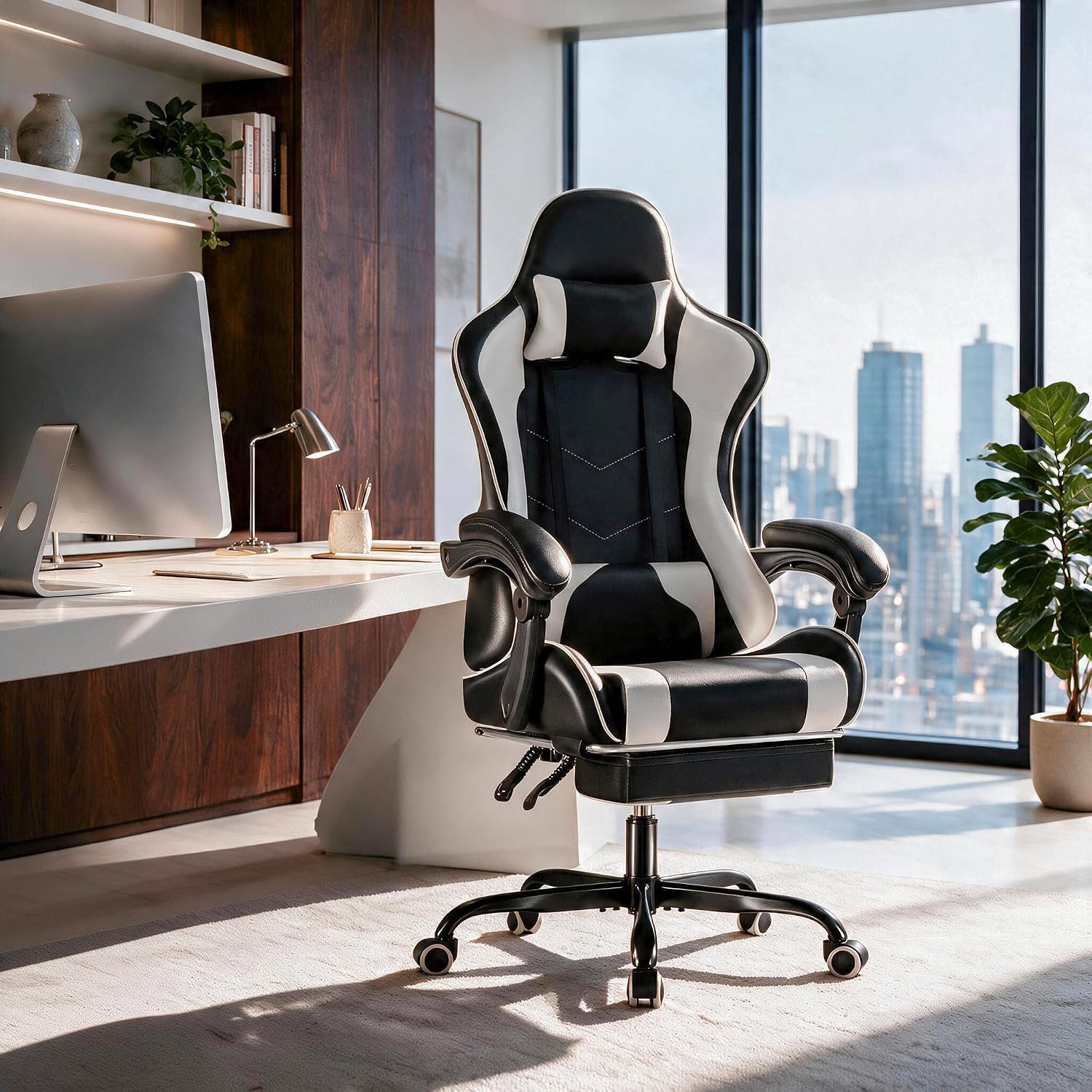 Krzesło do gier Furmax, krzesł – Ergonomic Footrest Adjustable recenzja i cena