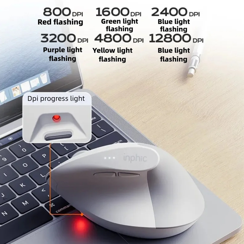 Bezprzewodowa mysz pionowa Inp – Vertical Mouse Rechargeable Bluetooth recenzja i cena