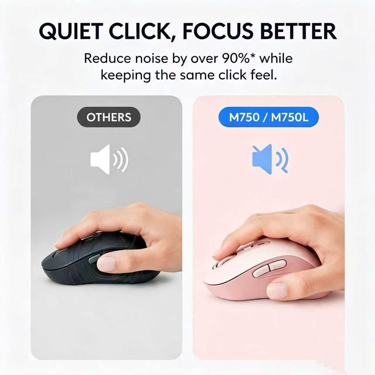 Logitech M750 Ergonomiczna Bez – Ergonomic Mouse 2.4G Silent Click recenzja i cena