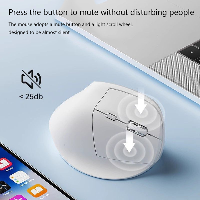 Ergonomiczna pionowa mysz z mo – Vertical Mouse Rechargeable Bluetooth recenzja i cena