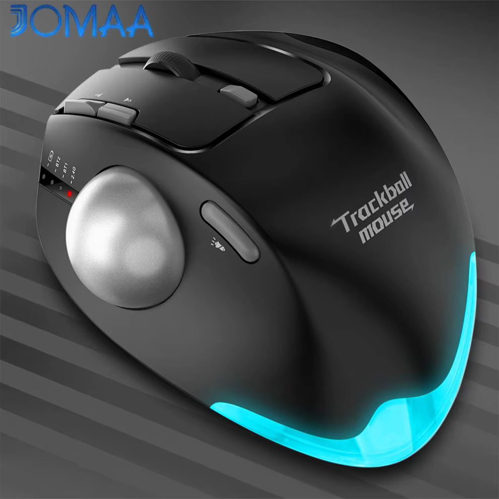 Bezprzewodowa mysz trackballow – Ergonomic Mouse Trackball Thumb recenzja i cena
