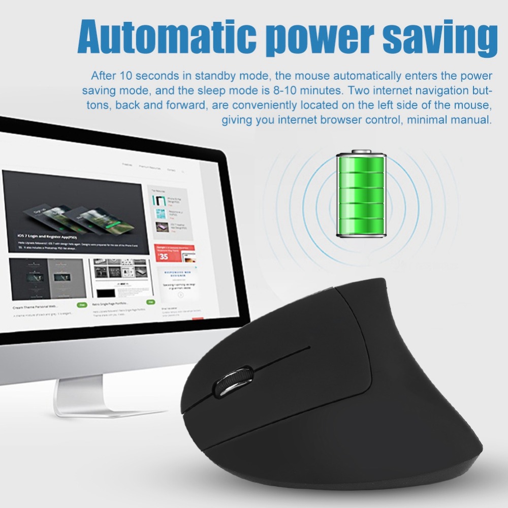 Lefty Design 2.4GHz Mysz dla l – Vertical Mouse Left Handed recenzja i cena