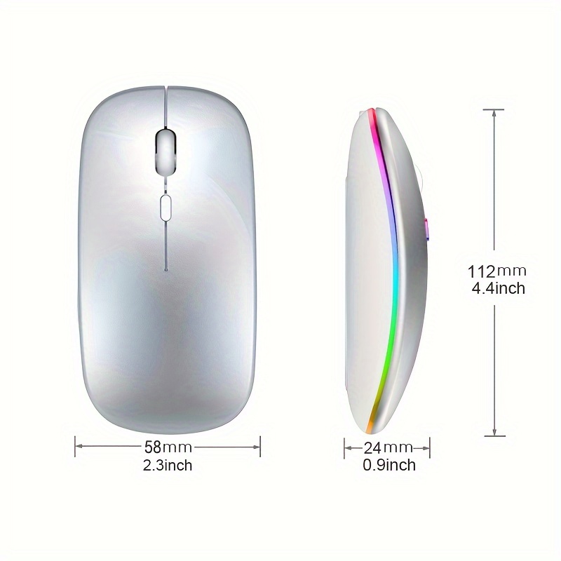 Mysz bezprzewodowa RGB, ładowa – Trackball Mouse Wireless Finger recenzja i cena