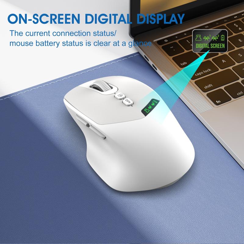 Bezprzewodowa mysz Bluetooth 2 – Ergonomic Mouse 2.4G Silent Click recenzja i cena