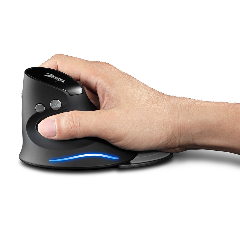 ZELOTES F-17 pionowa mysz bezp – Vertical Mouse Rechargeable Bluetooth recenzja i cena