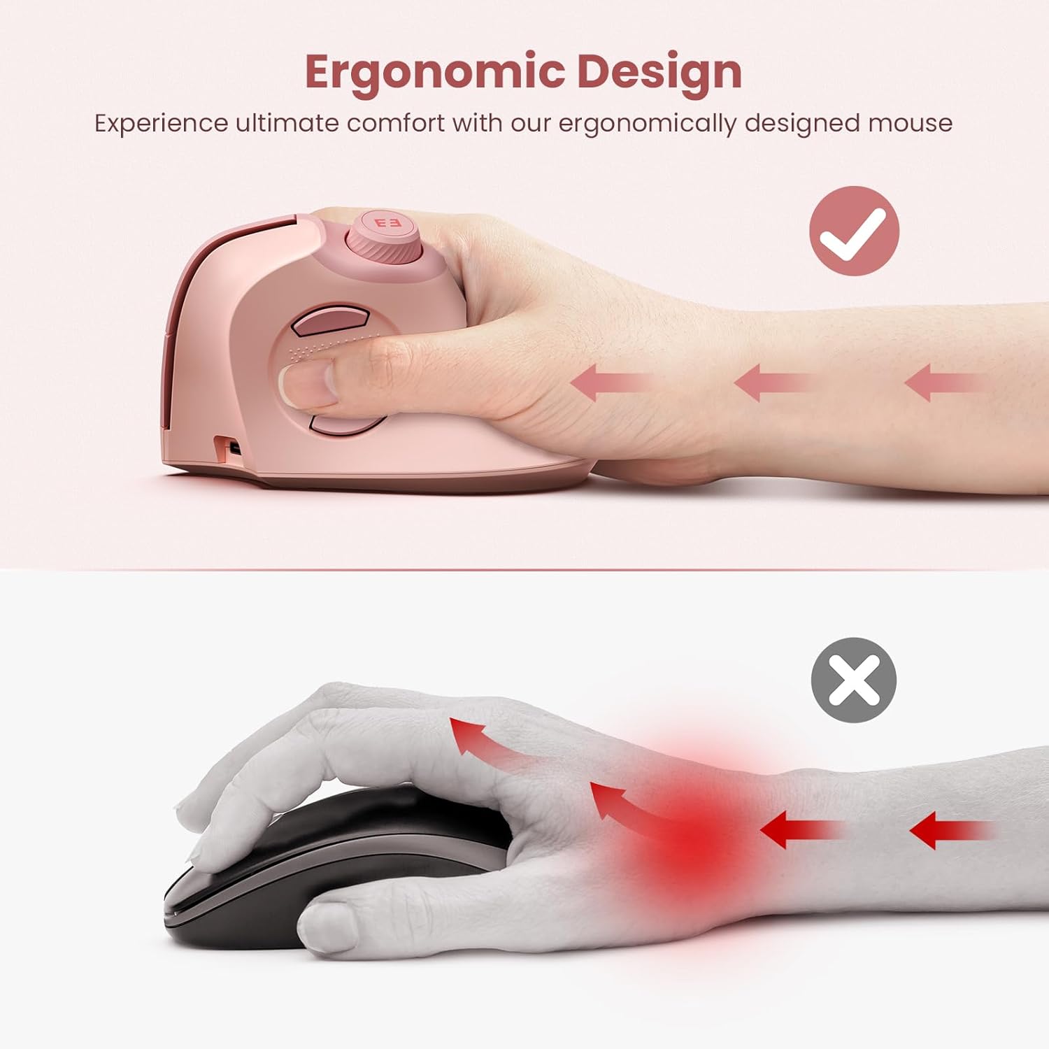 Seenda – ergonomiczna bezprzew – Vertical Mouse Small Hand recenzja i cena