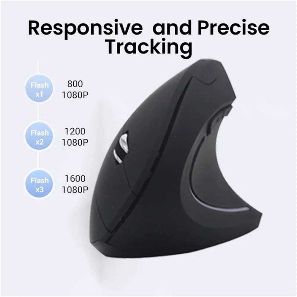 2.4G Bezprzewodowa, pionowa, e – Vertical Mouse Left Handed recenzja i cena