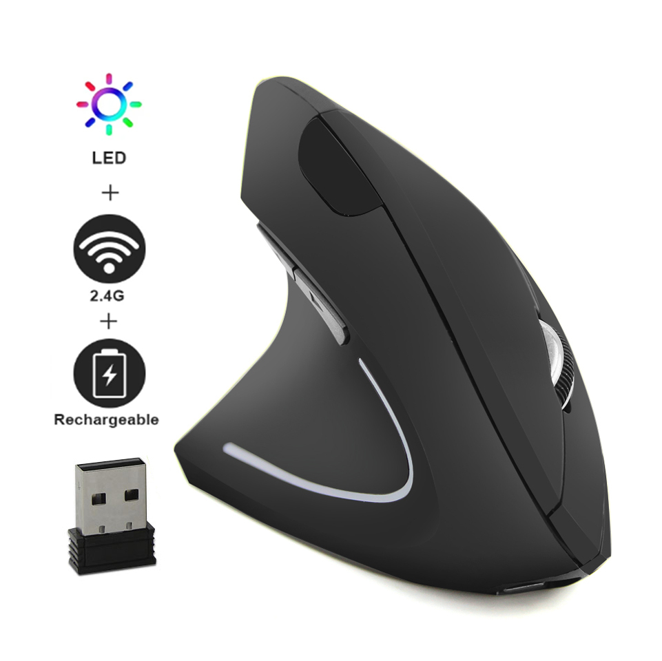 Bezprzewodowa pionowa mysz dla – Vertical Mouse Left Handed recenzja i cena
