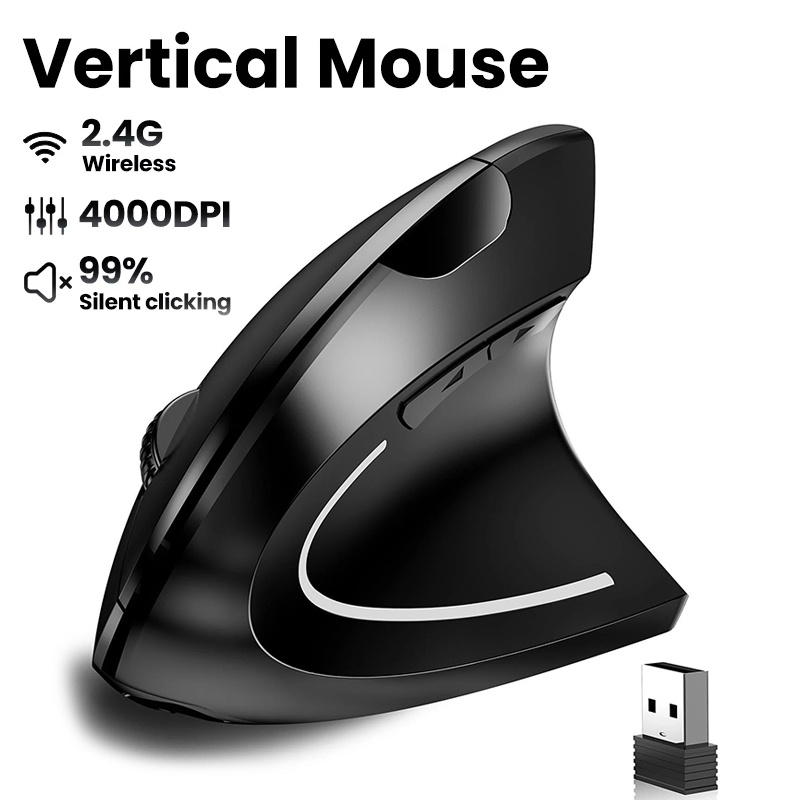 Mysz pionowa 2,4 GHz Bluetooth – Vertical Mouse Small Hand recenzja i cena