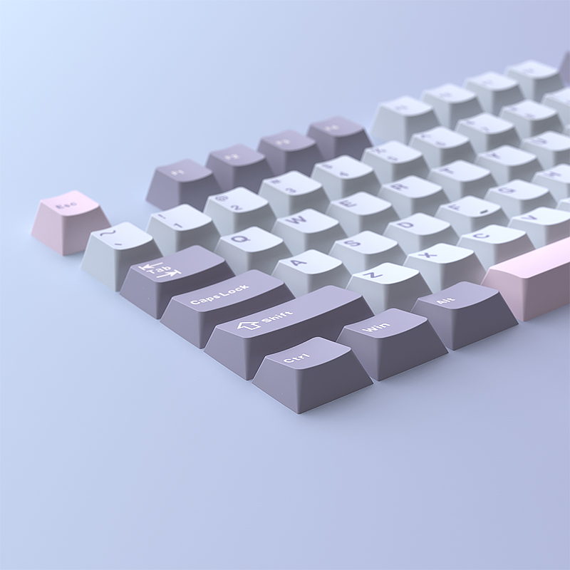 Klawisze Macarone 126, Double  – Ergonomic Keyboard Split Mechanical recenzja i cena