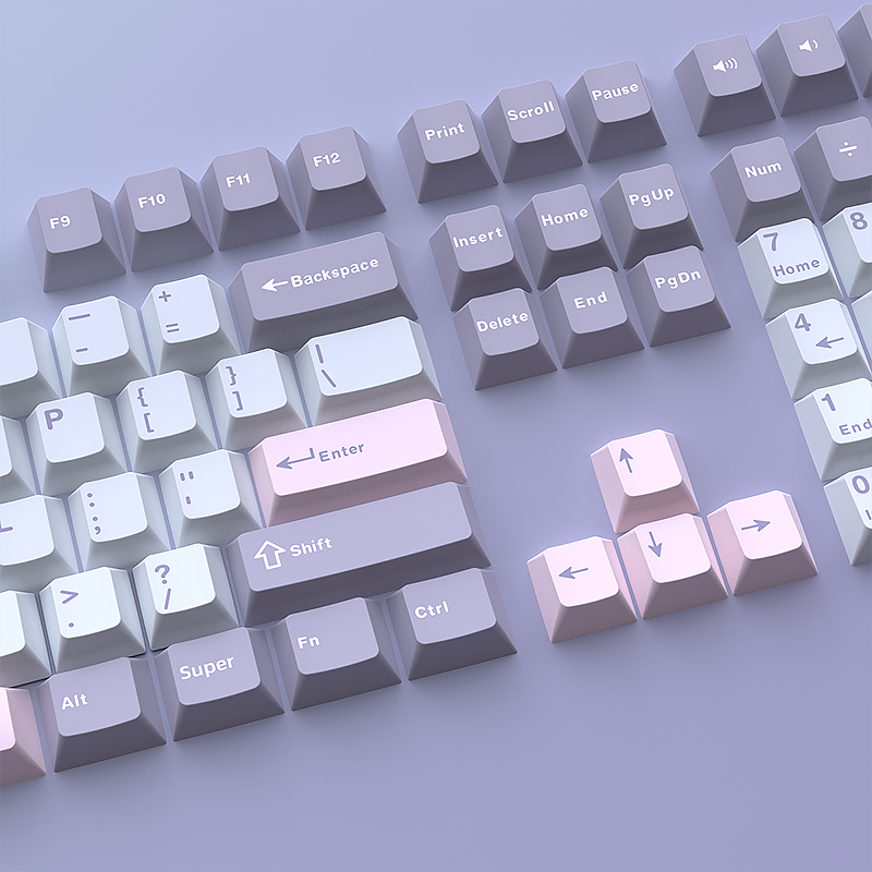 Klawisze Macarone 126, Double  – Ergonomic Keyboard Split Mechanical recenzja i cena