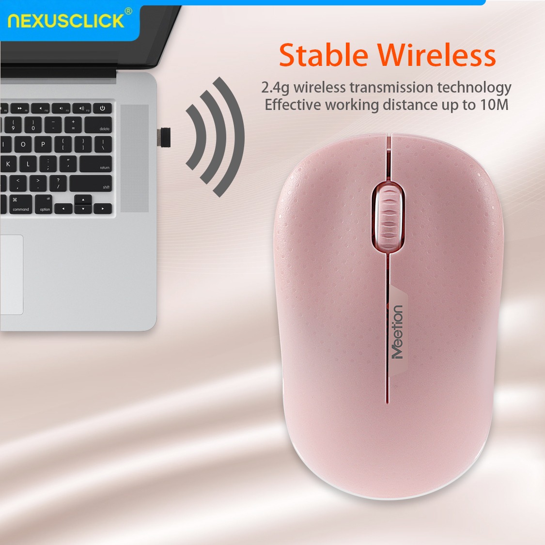 NexusClick 2.4G Cicha Bezprzew – Ergonomic Mouse 2.4G Silent Click recenzja i cena