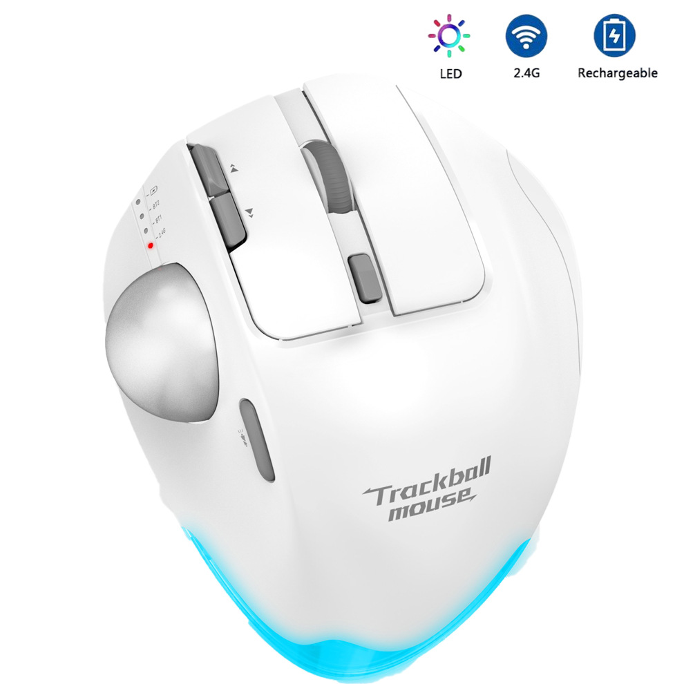 Bezprzewodowa mysz trackball 2 – Ergonomic Mouse Trackball Thumb recenzja i cena