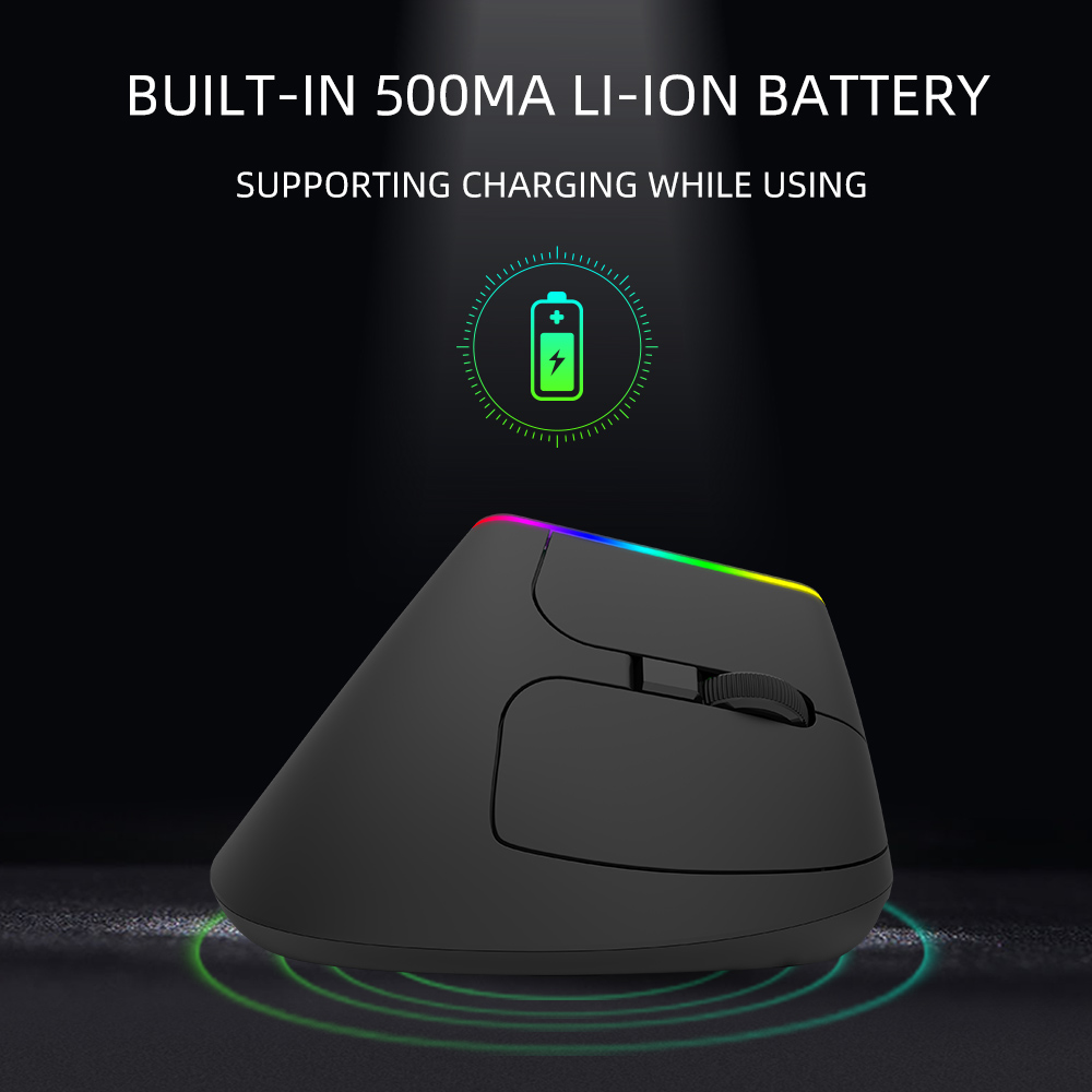 Delux ergonomiczna mysz pionow – Vertical Mouse Rechargeable Bluetooth recenzja i cena