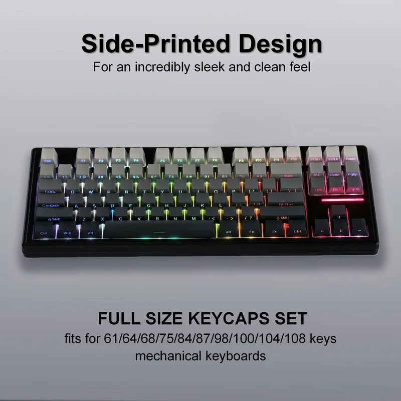 Nowe 10 Gradientowych Kolorów  – Ergonomic Keyboard Split Mechanical recenzja i cena