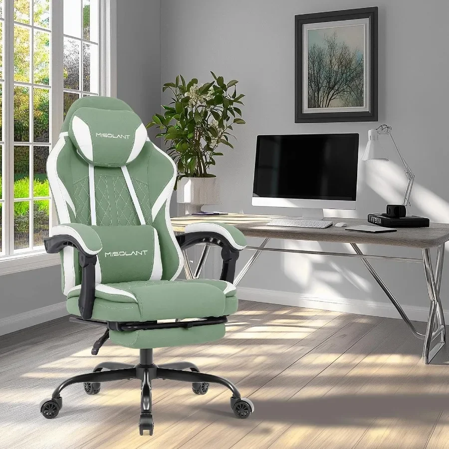 Krzesło do gier dla dorosłych, – Ergonomic Footrest Adjustable recenzja i cena