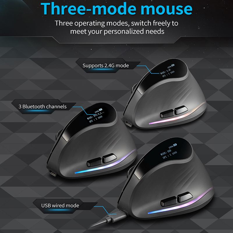 Bezprzewodowa pionowa mysz z w – Vertical Mouse Dpi 4000 recenzja i cena