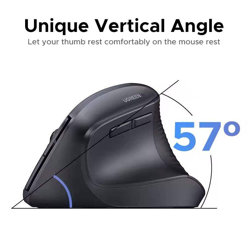 UGREEN M571 Pionowa Bezprzewod – Vertical Mouse Dpi 4000 recenzja i cena