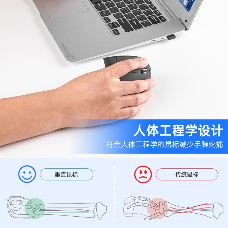 Ergonomiczna, bezprzewodowa my – Ergonomic Vertical Mouse Wireless recenzja i cena