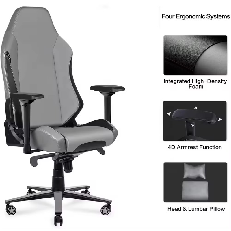 Krzesła gamingowe Krzesło komp – Ergonomic Footrest Adjustable recenzja i cena