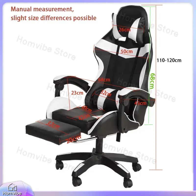 Ergonomiczne krzesło gamingowe – Ergonomic Footrest Adjustable recenzja i cena